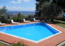 Toskana - Ferienhaus Nr. 1013 mit Traumaussicht, grossem Garten und Pool für 1 - 5 Personen