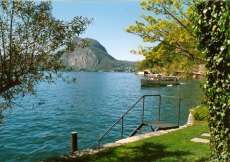 Ferienhaus am Luganersee mit 2 Ferienwohnungen (Nr. 126A + 126B) für besondere Ansprüche mit See- und Badeplatz für 1 - 8 Personen (Nr. 126A für 1 bis 4 Personen - Tessin)