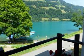 Ferien-Hausteil am See mit Bootsmiete möglich für Wasserbegeisterte und für 1 - 4 Personen (Nr. 279 - Zentralschweiz)