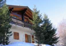 Ferienhaus am Eingang zum Turtmanntal in schöner Lage in der Region Bürchen, Eischoll und Unterbäch (Badesee in der Region) in ruhiger Lage 1300 m ü. M. für 1 - 6 Personen (Nr. 193 - Ferienhaus Wallis)