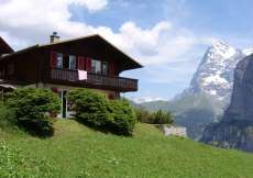 Ferienhaus im autofreien Mürren in ruhiger und schöner Aussichtslage 1650 m ü. M. für 1 - 5 Personen (Nr. 257 - Ferienhaus Berneroberland)