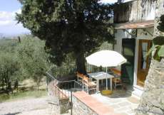 Toscana - Ferienhaus Nr. 1074 mit Traumaussicht mitten in den Olivenhainen und im Weingebiet für 1 - 4 Personen