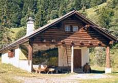 Alpblockhaus nähe See für Naturliebhaber über dem Klöntalersee 1200 m ü. M. für 1 - 10 Personen (Nr. 316 - Alphaus Glarnerland)