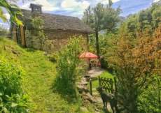 Ferien-Rustico im idyllischen Centovalli mit Flussbadestellen in sehr schöner und ruhiger Lage für 1 - 3 (4) Personen (Nr. 074 - Ferienhaus im Tessin)