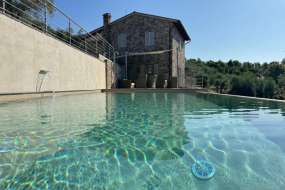 Toskana - Ferienhaus Nr. 1026 mit viel Charme, Pool mit Poolheizung, nähe Lucca und Meer sowie mit grossem Garten in ruhiger und idyllischer Lage für 1 - 9 Personen