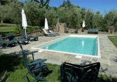 Toscana - zwei Ferienhäuser mit Pool mit grossem eingezäuntem Grundstück in sehr schöner Lage für 6 + 5 (11) Personen (Nr. 1086B bis 6 Personen)