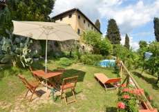 Toskana - Ferienhaus Nr. 1077 mit Pool und Traumaussicht sowie grossem Garten für 1 - 4 (5) Personen