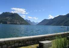 Ferienwohnung mit See- und Badeplatz sowie herrlicher Aussicht über Lugano und den Luganersee für 1 - 2 Personen (Nr. 127 - Ferien im Tessin)