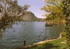 Ferienhaus am Luganersee mit 2 Ferienwohnungen (Nr. 126B + 126A) für besondere Ansprüche mit See- und Badeplatz für 1 - 8 Personen (Nr. 126B für 1 bis 4 Personen - Tessin)