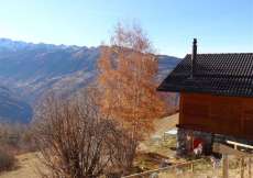 Ferienhaus im idyllischen Hochtal über Sion in sehr schöner Lage 1550 m ü. M. für 1 - 5 (7) Personen (Nr. 214 - Ferienhaus Wallis)