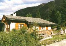Ferien-Blockhaus beim Zervreilasee im Valsertal in idyllischer Lage 1850 m. ü. M. für 1 - 5 Personen (Nr. 046 - Ferienhaus u. Bijou Graubünden)