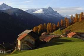 Ferien-Gruppenhaus mit Normalbetten im idyllischen Safeinetal 1650 m ü. M. für 1 - 49 Personen (Nr. 062 - Ferienhaus Graubünden)