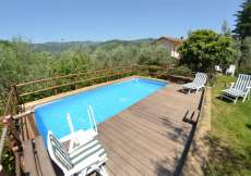 Toskana - Ferienhausteil Nr. 1196 mit eigenem Garten und Pool in ruhiger Aussichtslage für 1 - 5 Personen