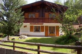 Schönes Ferienhaus beim See und Skigebiet bei Grächen im Mattertal 1500 m ü. M. für 1 - 7 Personen (Nr. 168 - Ferienhaus Wallis)