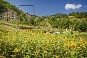 Toscana - 2 Ferienhäuser mit grossem Pool, Park und toller Aussicht (total 4 Wohneinheiten) bis 24 Personen (Nr. 1005A bis 6 Personen)