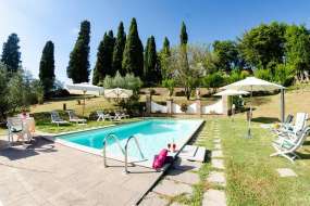 Toscana - Sehr grosse Villa Nr. 1201 mit tollem Pool und Park in herrlicher und ruhiger (eine Idylle wartet) Lage für 1 - 10 Personen