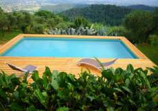 Toscana - Ferienhaus Nr. 1022 nähe Meer mit Pool, Jacuzzi und eigenem Garten in idyllischer Aussichtslage für 1 - 4 Personen