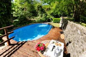 Toskana - Ferienhaus Nr. 1070 in der Natur mit Pool in herrlicher Lage mit grossem Garten für 1 - 7 Personen