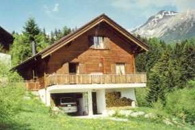 Ferienhaus über Savognin in sehr schöner und idyllischer Lage nähe Badesee im Sommer und Skipisten im Winter auf 1450 m ü. M. für 1 - 6 (7) Personen (Nr. 019 - Ferienhaus Graubünden)